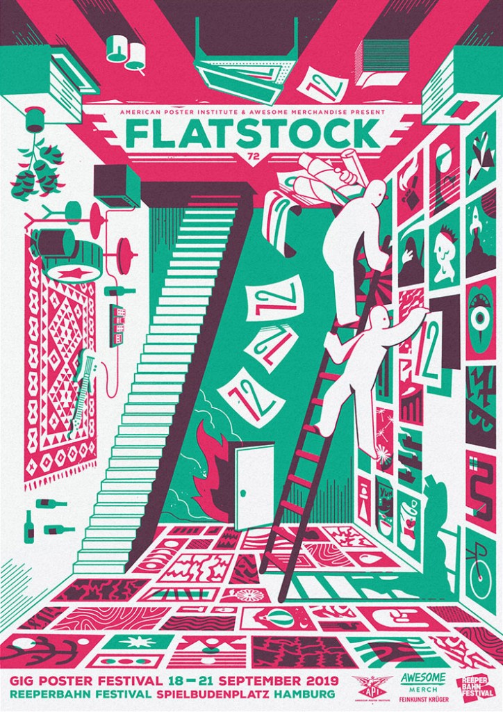 Flatstock 72 Reeperbahn Festival Hamburg