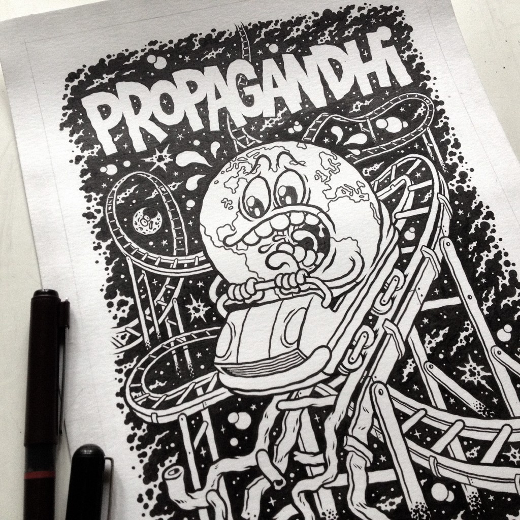 Propagandhi Berlin poster