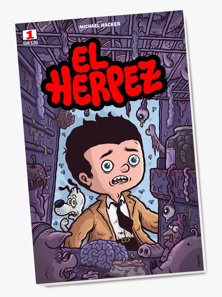 El Herpez #1 – my new comic book series is here!