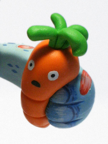 Zombie Rabbit - Nychos custom toy by illustrator Michael Hacker
