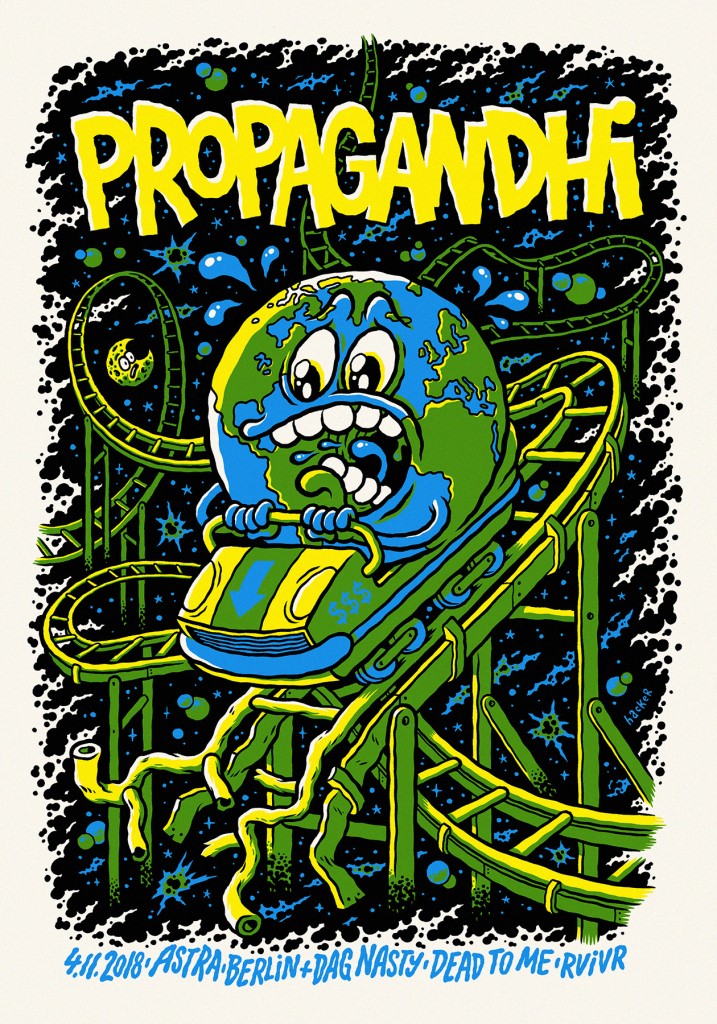 Propagandhi Berlin poster 