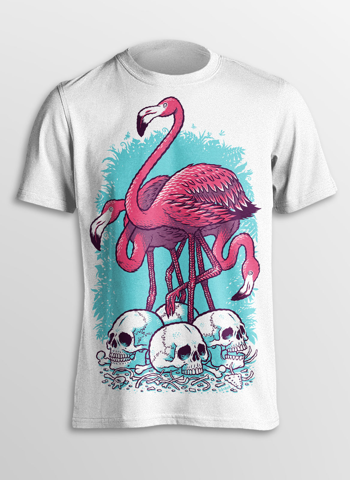 Michael Hacker Eagles of Death Metal flamingo shirt