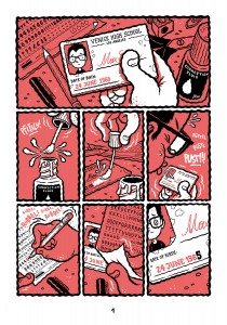 Michael Hacker Steroid Max comic