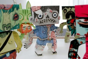Michael Hacker Paper Zombie Toy