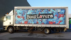 BeerLovers truck designed by Michael Hacker