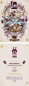 Nychos Drink 'N' Draw flyer
