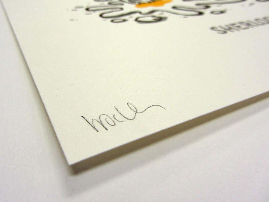 Sherlock Owls art print by Michael Hacker