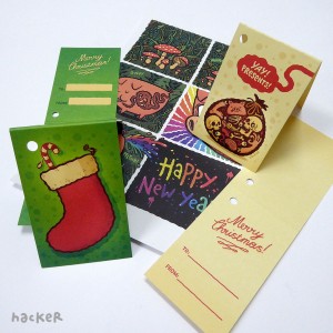 Christmas Gift Tags by Michael Hacker