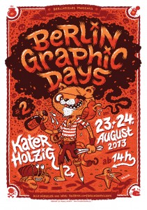 Michael Hacker for Berlin Graphic Days #2 at Kater Holzig