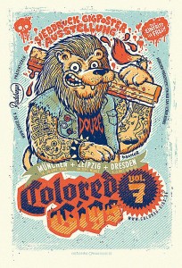 Colored Gigs 7 poster by Michael Hacker and Lars P. Krause