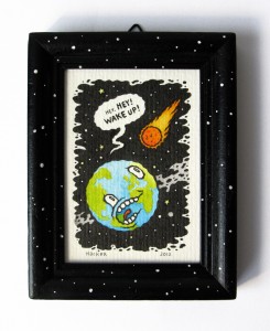 End of the world illustration by Michael Hacker