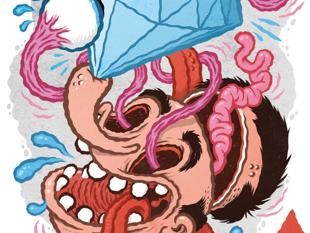 Illustration by Michael Hacker for Zeixs 52 Aces