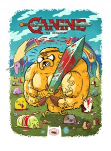 Michael Hacker Adventure Time - Canine the Barbarian