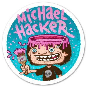 Michael Hacker Sticker