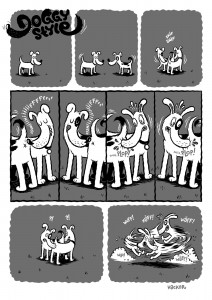 Doggystyle comic by illustrator Michael Hacker