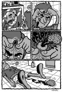 Brain comic by Michael Hacker
