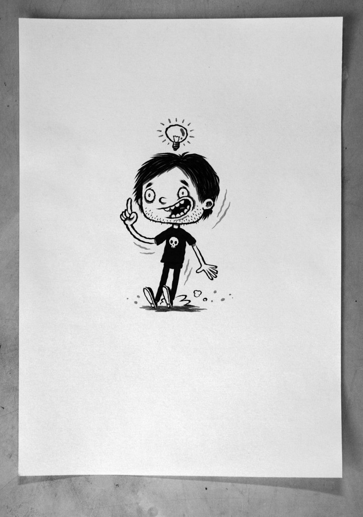 Michael Hacker Comic - What Happens to Ideas