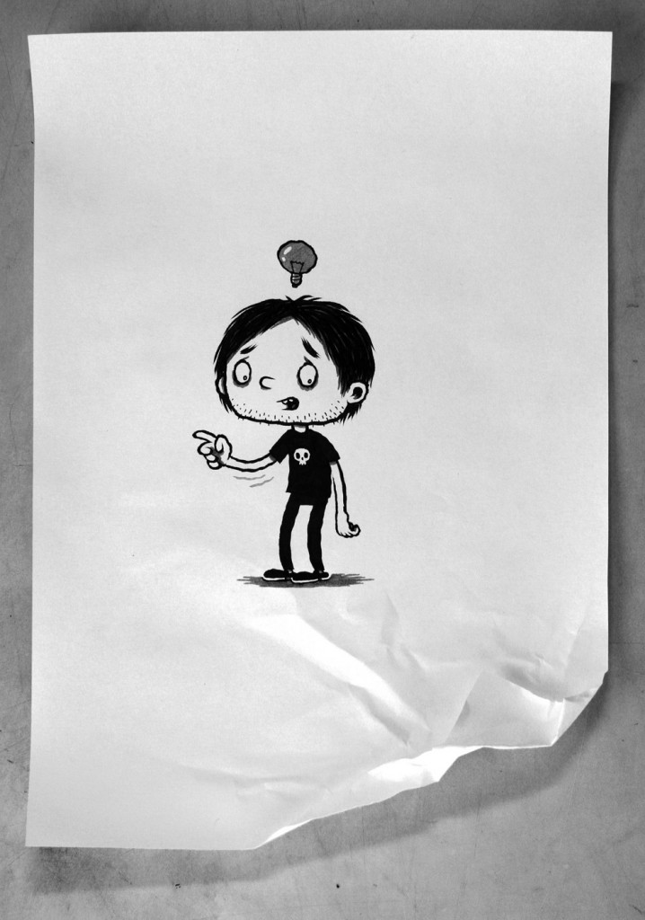 Michael Hacker Comic - What Happens to Ideas