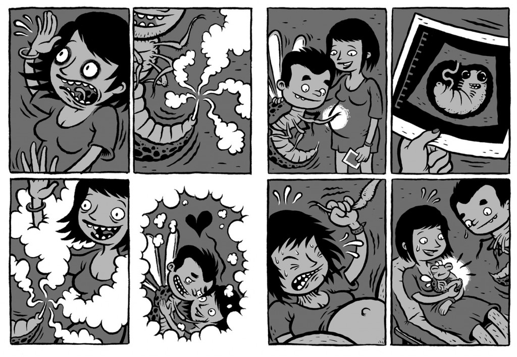 Michael Hacker Metamorphose comic