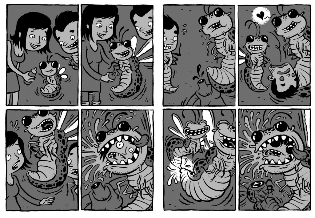 Michael Hacker Metamorphose comic