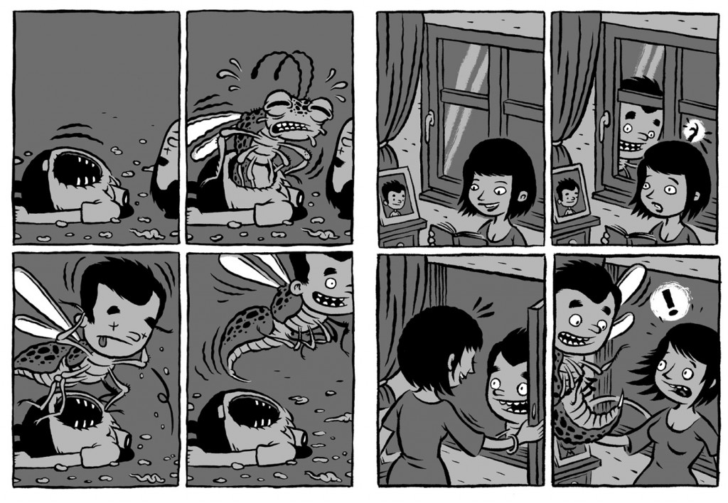 Michael Hacker Metamorphose comic