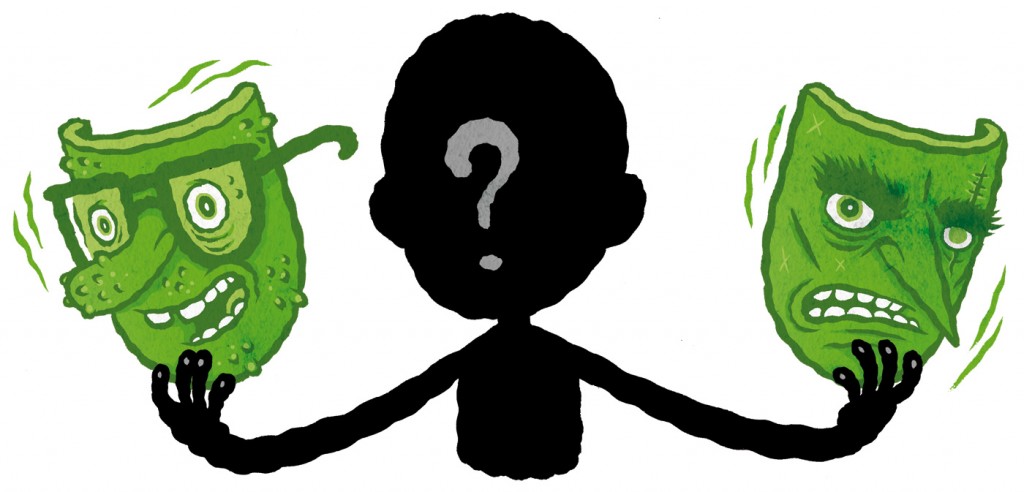 Cyberwar - editorial illustration by Michael Hacker for Datum magazine