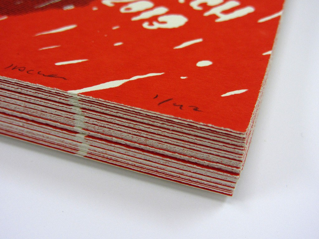 Screen print for Flatstock poster convention at SXSW in Austin Texas by Michael Hacker