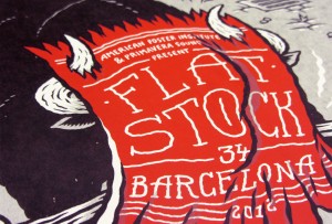 Screen print for Flatstock poster convention at Primavera Sound in Barcelona by Michael Hacker
