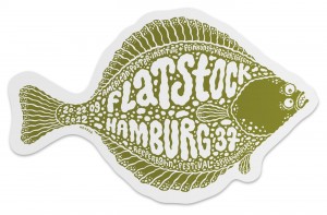 Screen print for Flatstock Europe in Hamburg by Michael Hacker