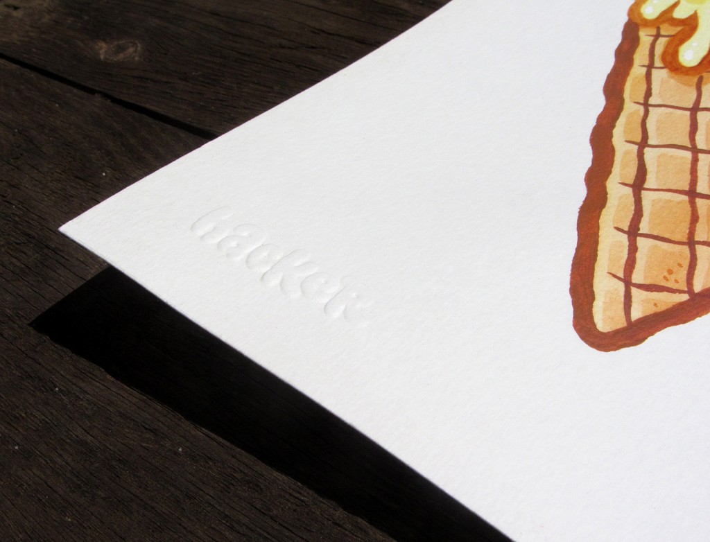 Ice Scream painting by Michael Hacker