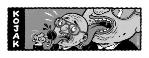 Kojak Comic Strip by Michael Hacker