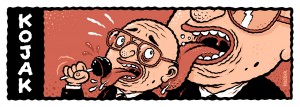 Kojak Comic by Michael Hacker
