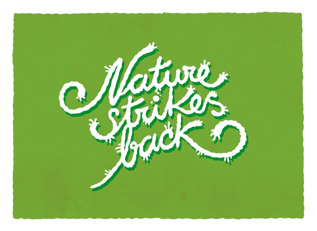 Nature Strikes Back - comic by Michael Hacker