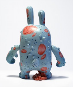 Zombie Rabbit - Nychos custom toy by illustrator Michael Hacker