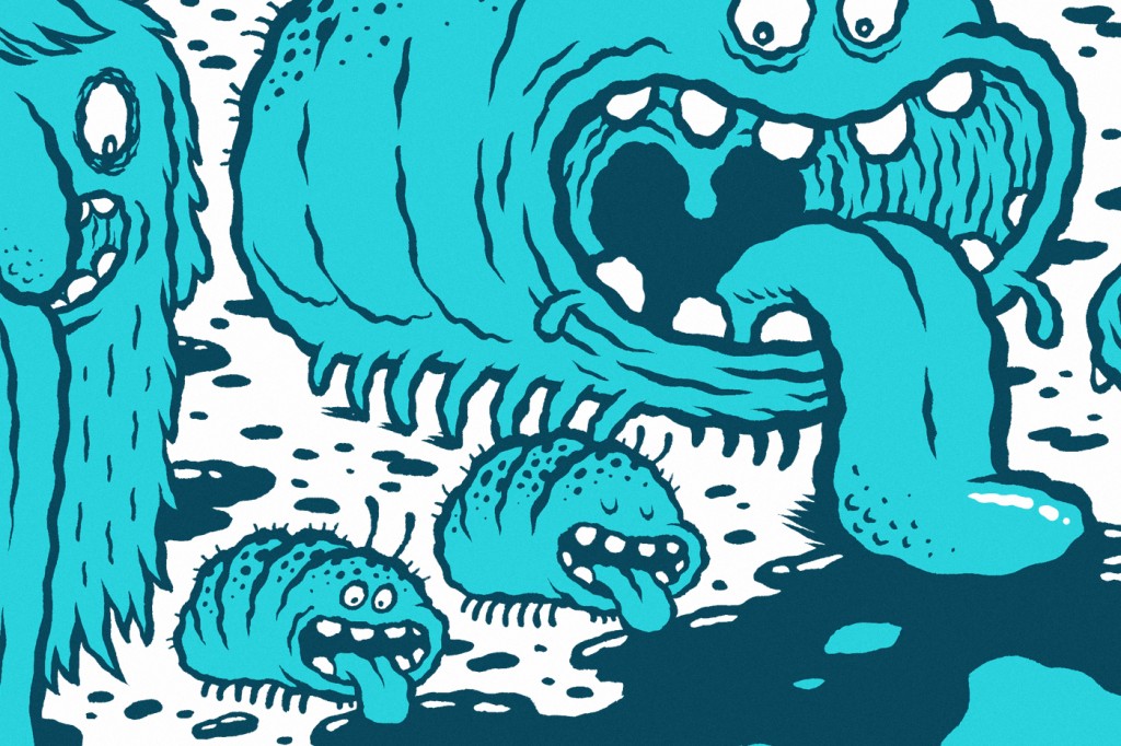 Michael Hacker Poolbar festival t-shirt