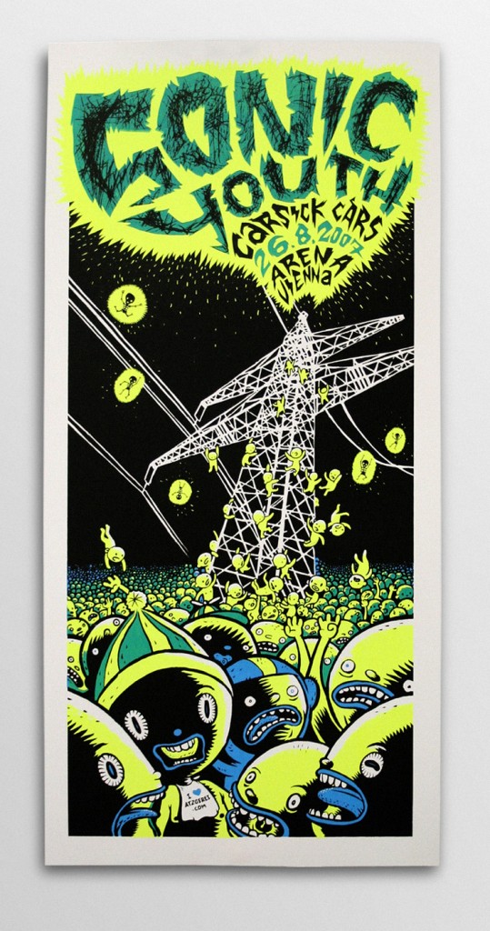 Sonic Youth — Michael Hacker Illustration