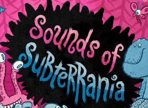 Hand lettering by Michael Hacker for Sounds of Subterrania