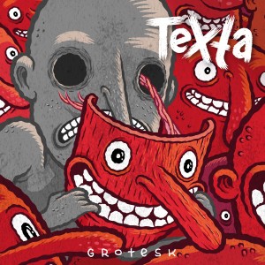 Michael Hacker record cover for Texta Grotesk