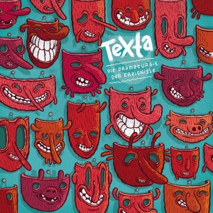 Michael Hacker record cover for Texta