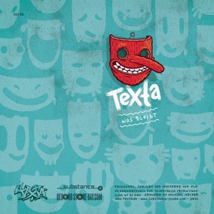 Michael Hacker record cover for Texta