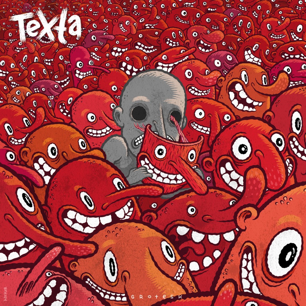 Michael Hacker Texta Grotesk vinyl version Michael Hacker record cover for Texta Grotesk vinyl