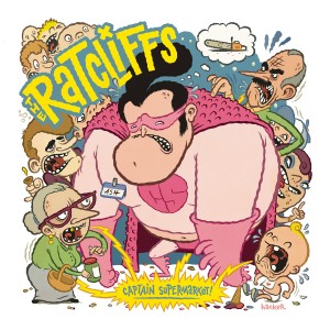 Record cover by Michael Hacker for The Ratcliffs Captain Supermarket
