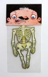 Bones - Brain - Guts - Paintings by Michael Hacker for Tiny Trifecta