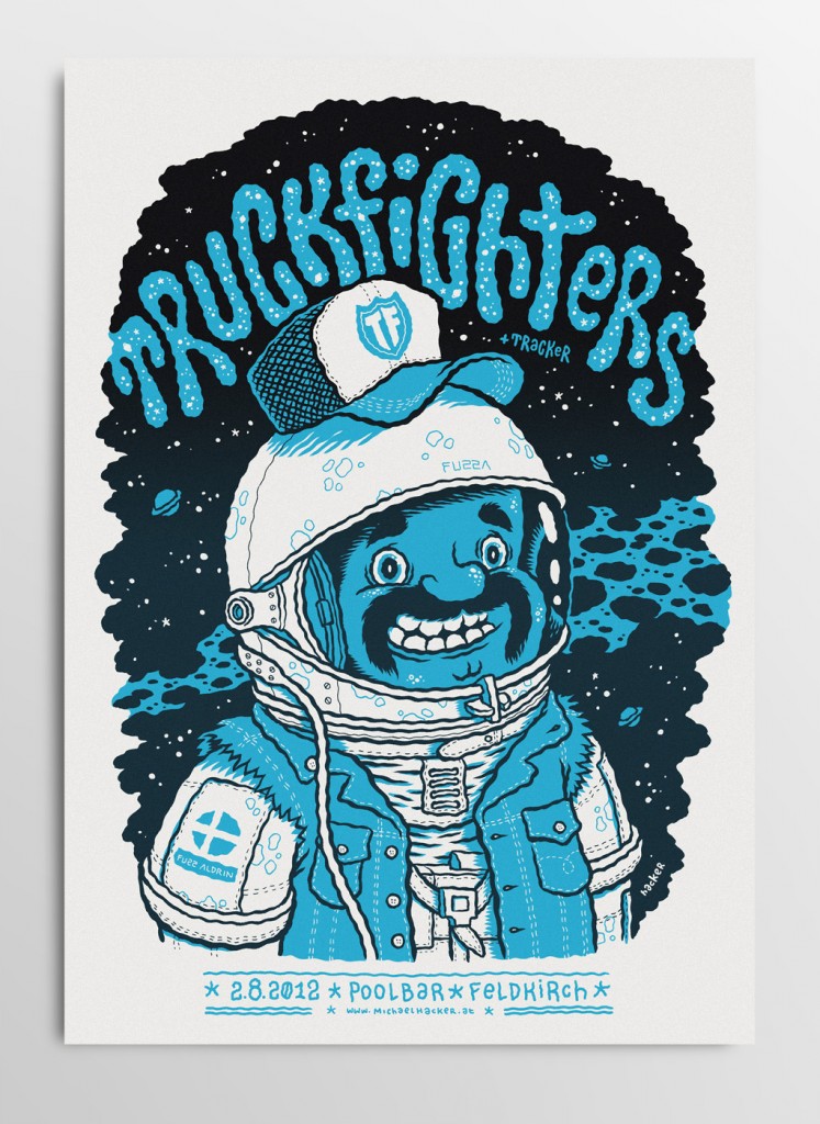 Truckfighters — Michael Hacker Illustration