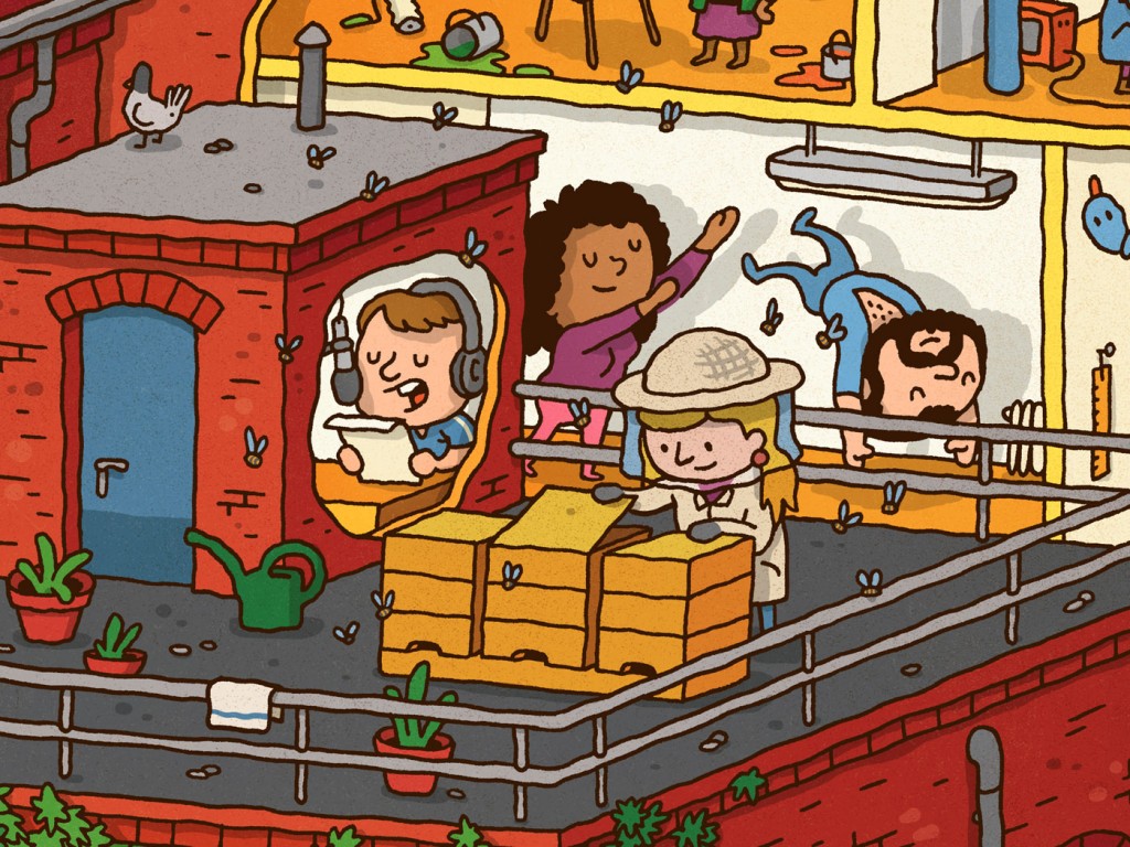 WUK poster illustration by Michael Hacker WUK poster illustration by Michael Hacker