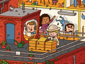 WUK poster illustration by Michael Hacker