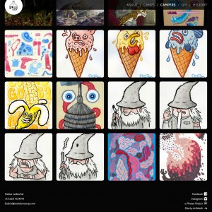 Isolation Camp website