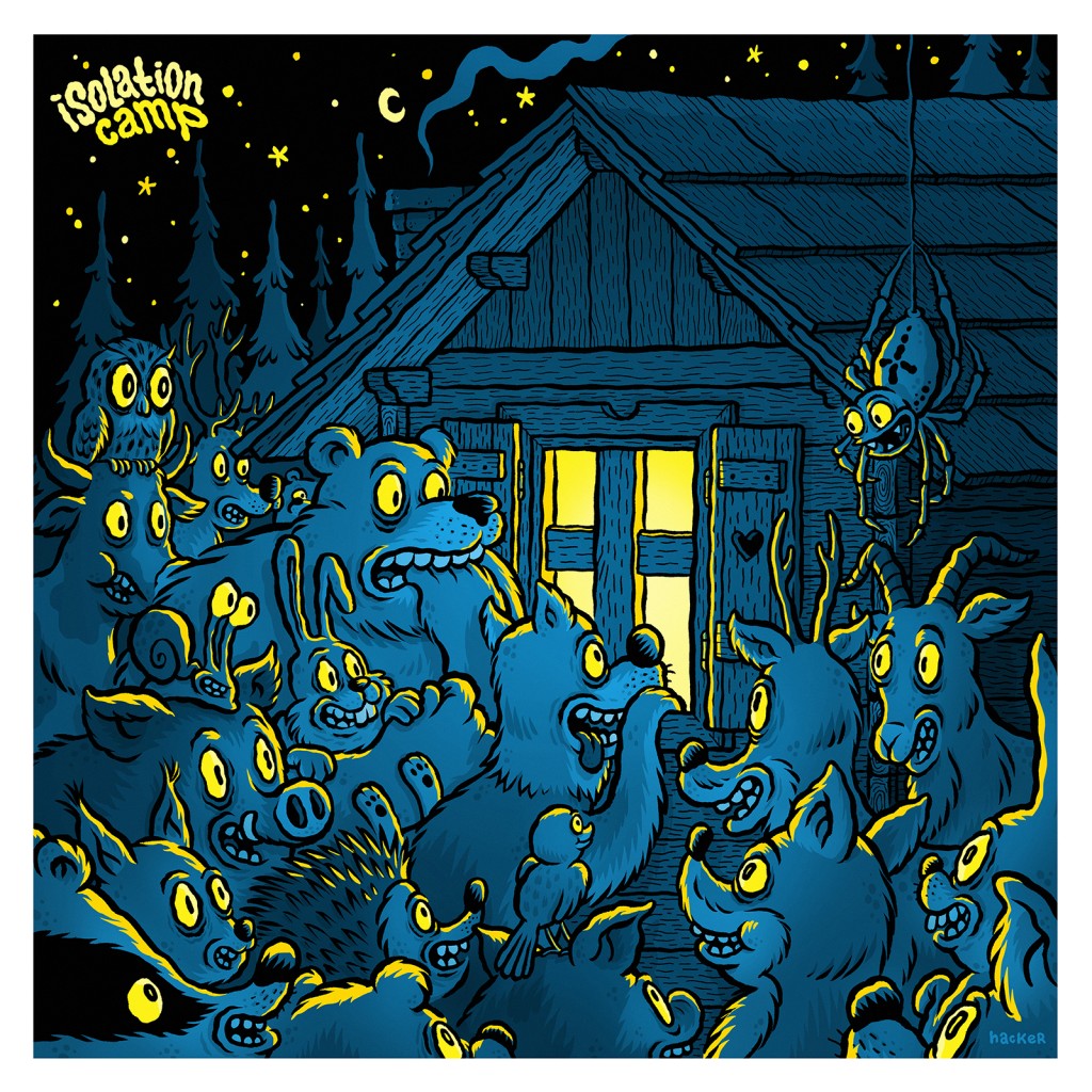 Isolation Camp art print by Michael Hacker