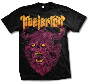 Zombie Viking Kvelertak Shirt by Michael Hacker