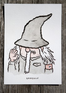 Gandolf - Gandalf illustration by Michael Hacker